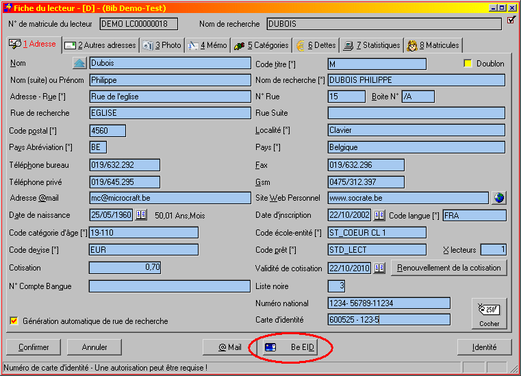 s4w socrate gestion des lecteurs  en bibliothèque